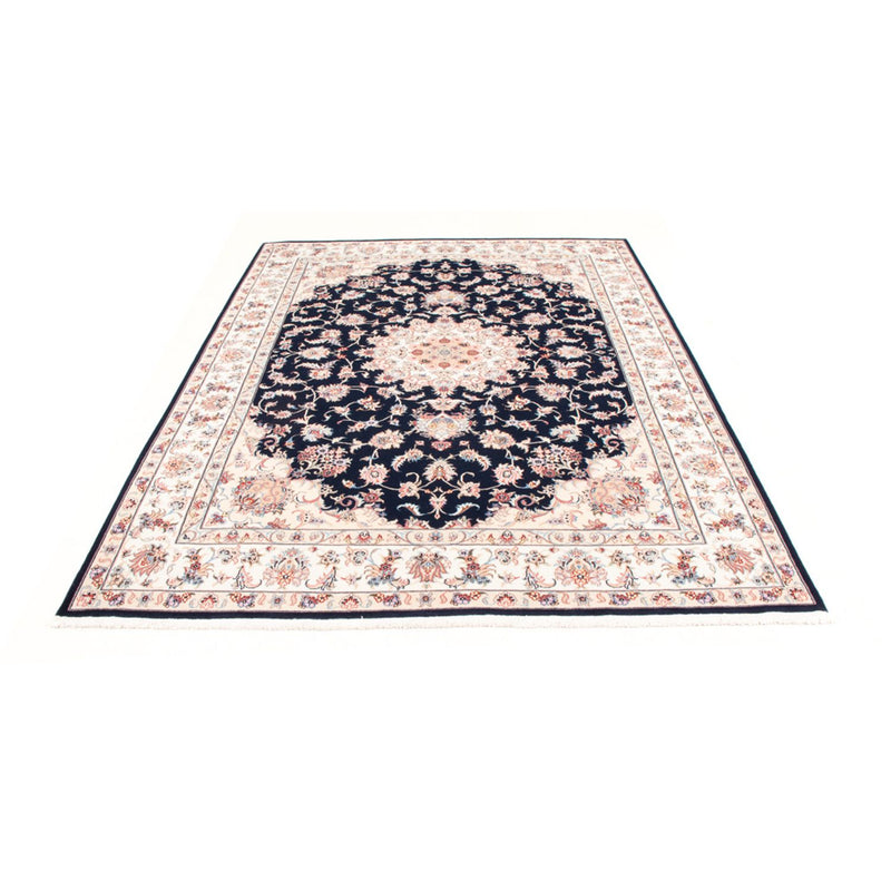 Tappeto Persero - Tabriz - Reale - 233 x 168 cm - blu scuro