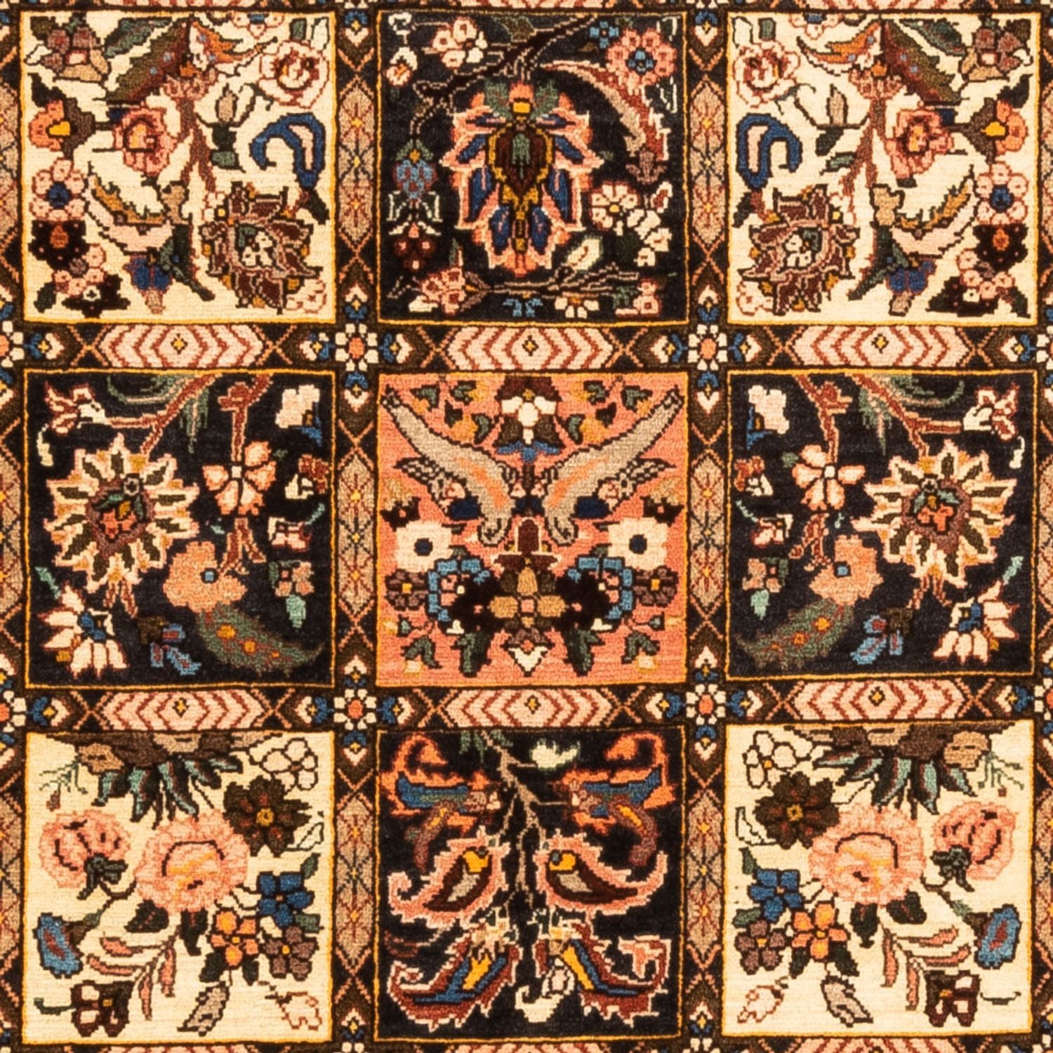Tappeto Persero - Nomade quadrato  - 207 x 199 cm - beige scuro