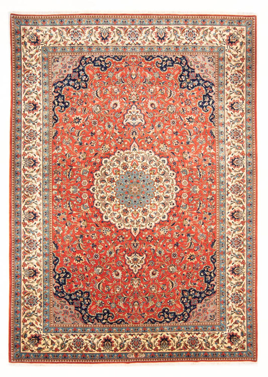 Tappeto Persero - Ghom - 317 x 220 cm - rosso