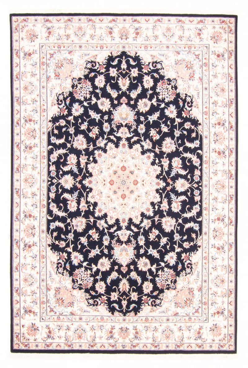 Tappeto Persero - Tabriz - Reale - 234 x 168 cm - blu scuro