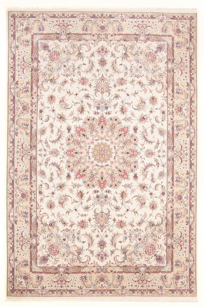 Tappeto Persero - Tabriz - Reale - 297 x 198 cm - crema