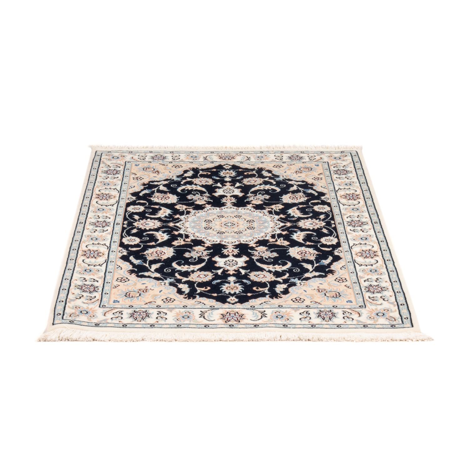 Tappeto Persero - Nain - Premio - 132 x 74 cm - blu scuro