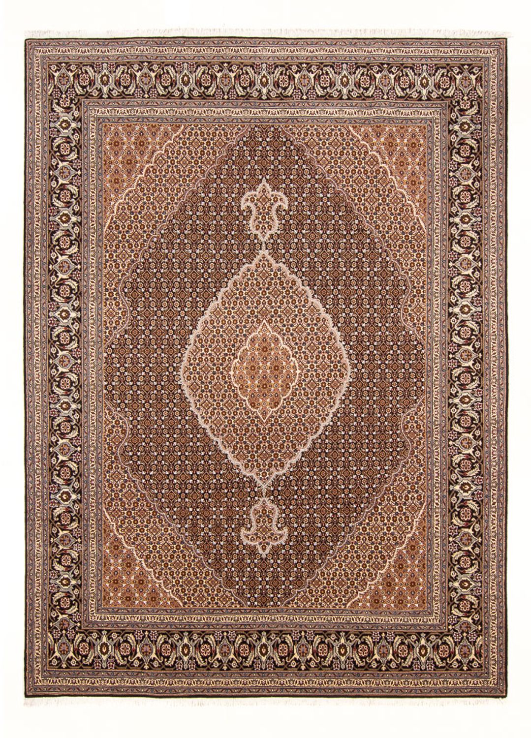 Tappeto Persero - Tabriz - Reale - 294 x 204 cm - blu scuro