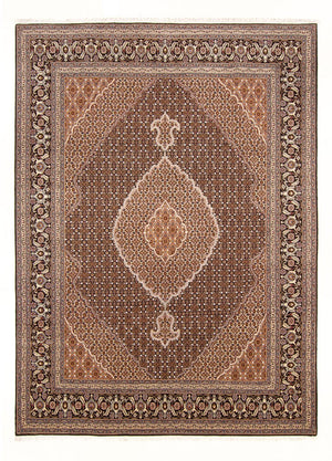 Tappeto Persero - Tabriz - Reale - 294 x 204 cm - blu scuro