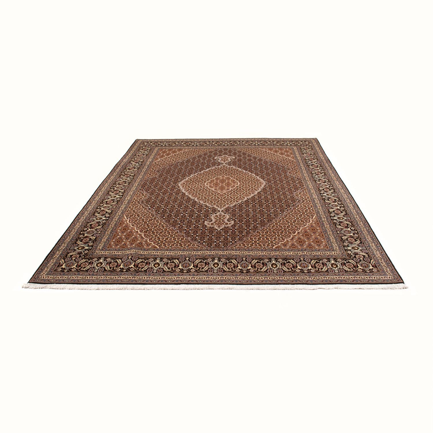 Tappeto Persero - Tabriz - Reale - 294 x 204 cm - blu scuro