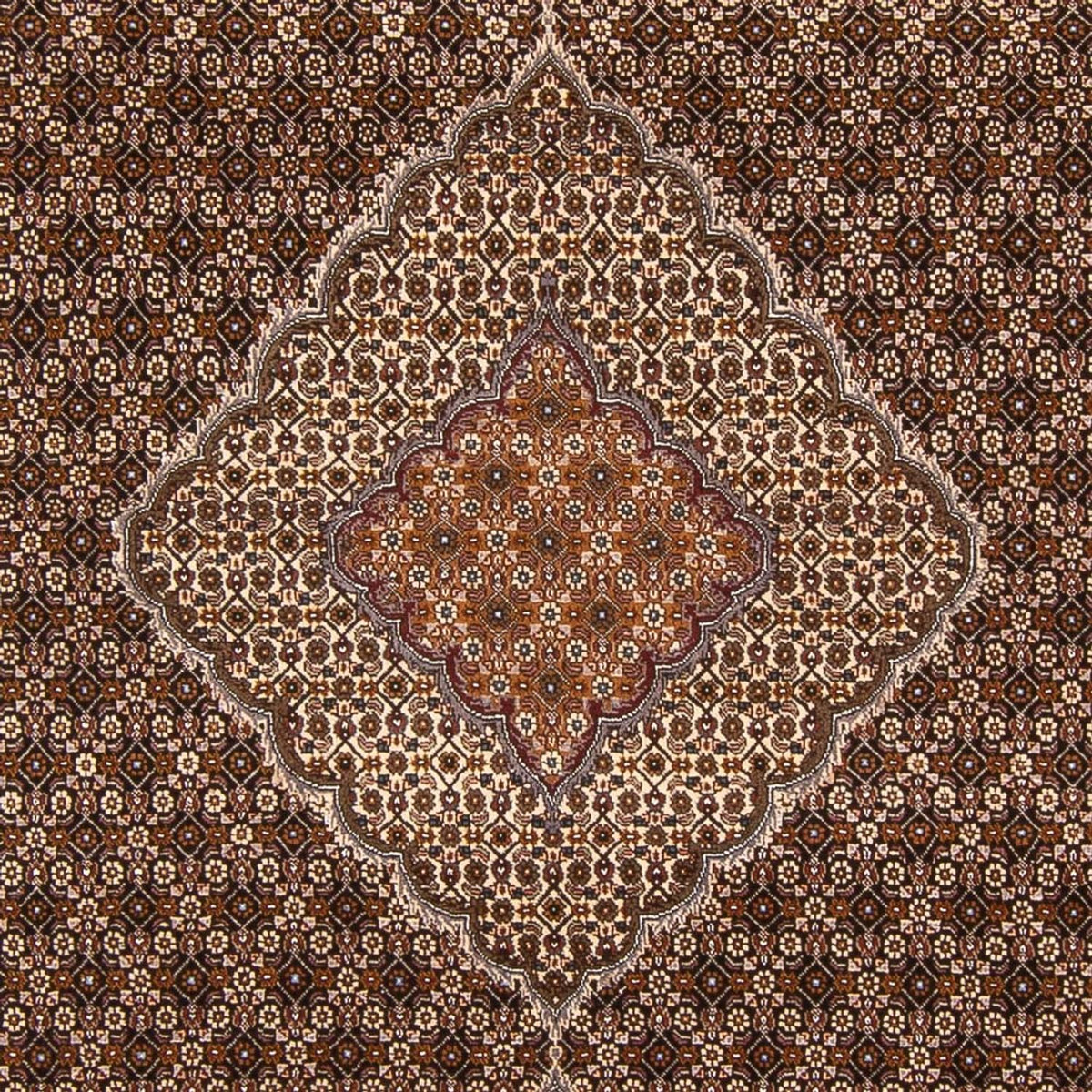Tappeto Persero - Tabriz - Reale - 300 x 206 cm - blu scuro