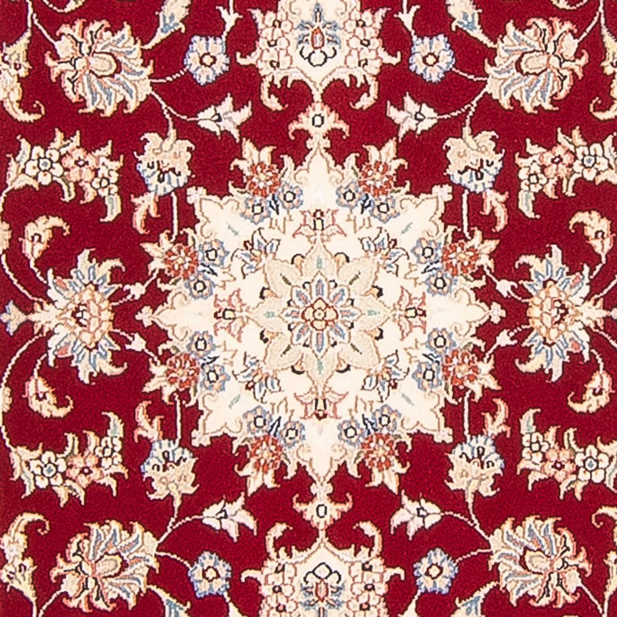 Tappeto corsia Tappeto Persero - Tabriz - Reale - 305 x 80 cm - rosso