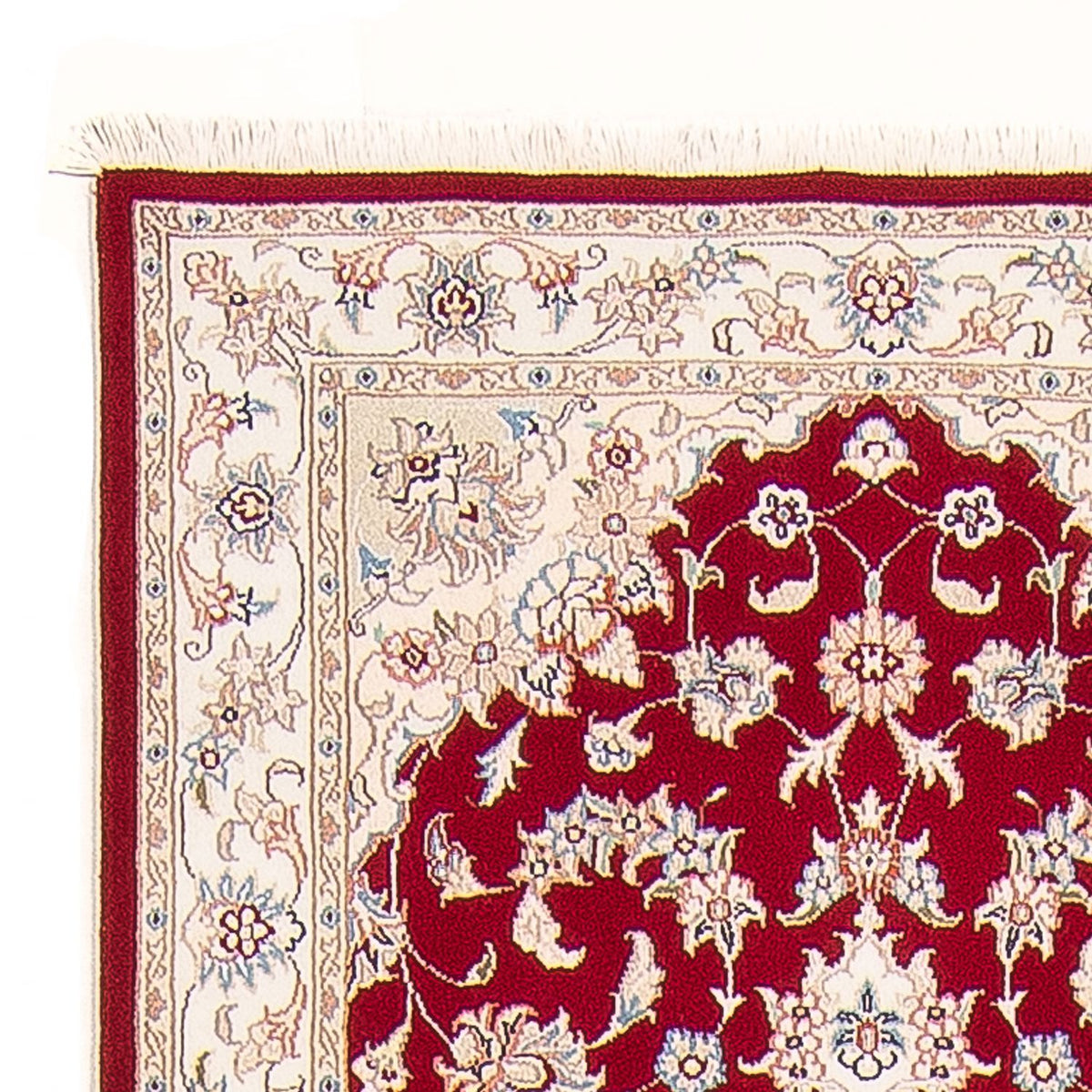 Tappeto corsia Tappeto Persero - Tabriz - Reale - 305 x 80 cm - rosso