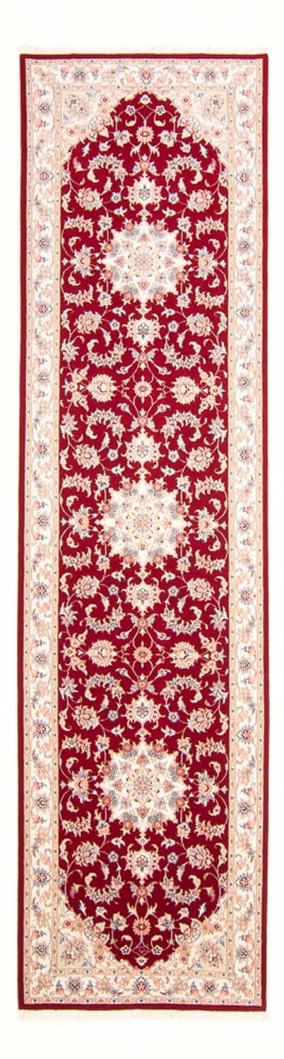 Tappeto corsia Tappeto Persero - Tabriz - Reale - 305 x 81 cm - rosso