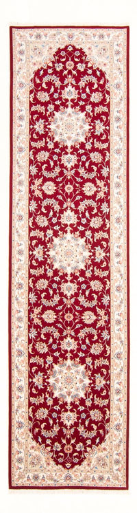 Tappeto corsia Tappeto Persero - Tabriz - Reale - 305 x 81 cm - rosso