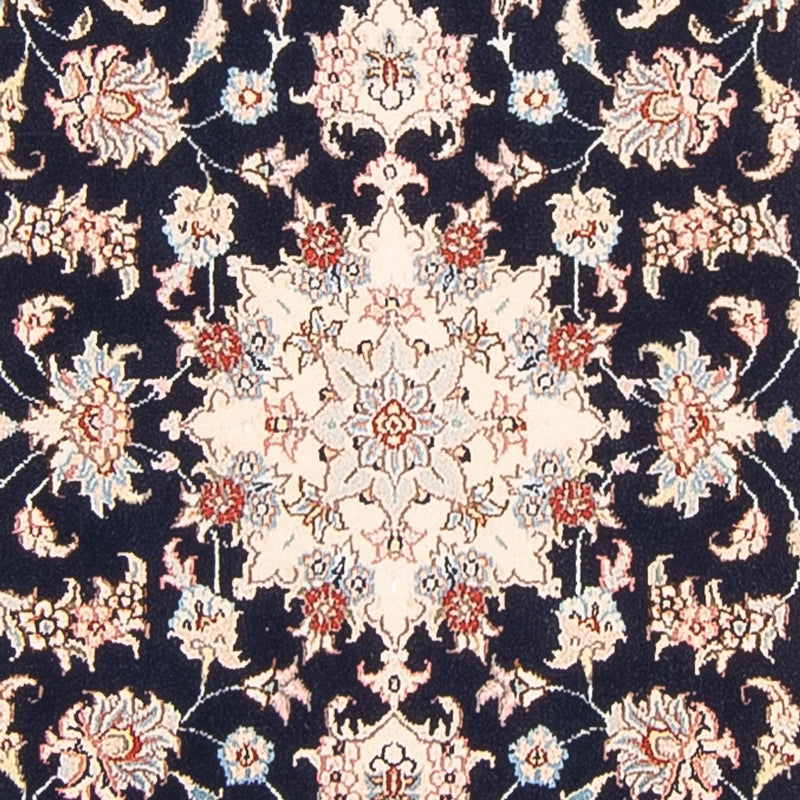 Tappeto corsia Tappeto Persero - Tabriz - Reale - 295 x 81 cm - blu scuro