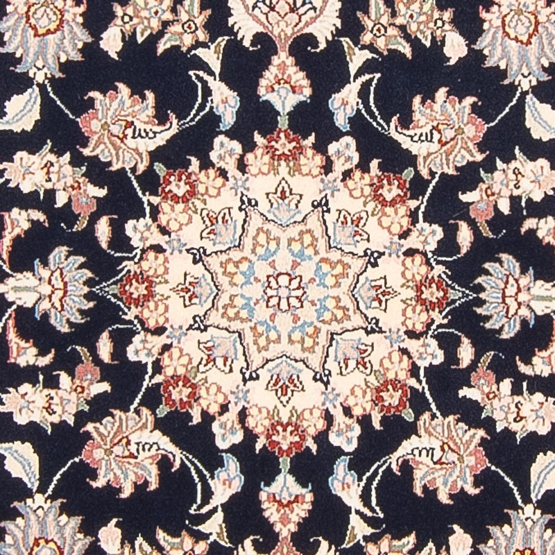 Tappeto corsia Tappeto Persero - Tabriz - Reale - 251 x 80 cm - blu scuro