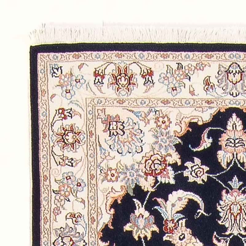 Tappeto corsia Tappeto Persero - Tabriz - Reale - 251 x 80 cm - blu scuro