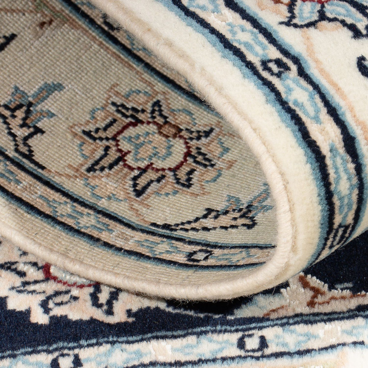 Tappeto Persero - Nain - Premio - 115 x 80 cm - blu scuro