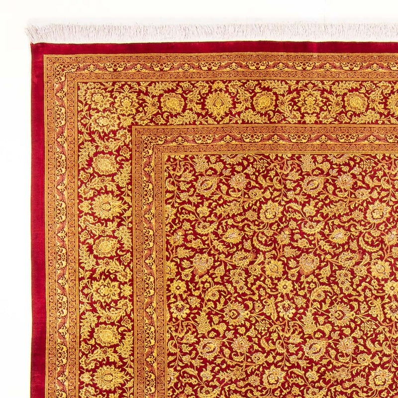 Tappeto di seta - Ghom seta - Premio - 300 x 205 cm - arancione