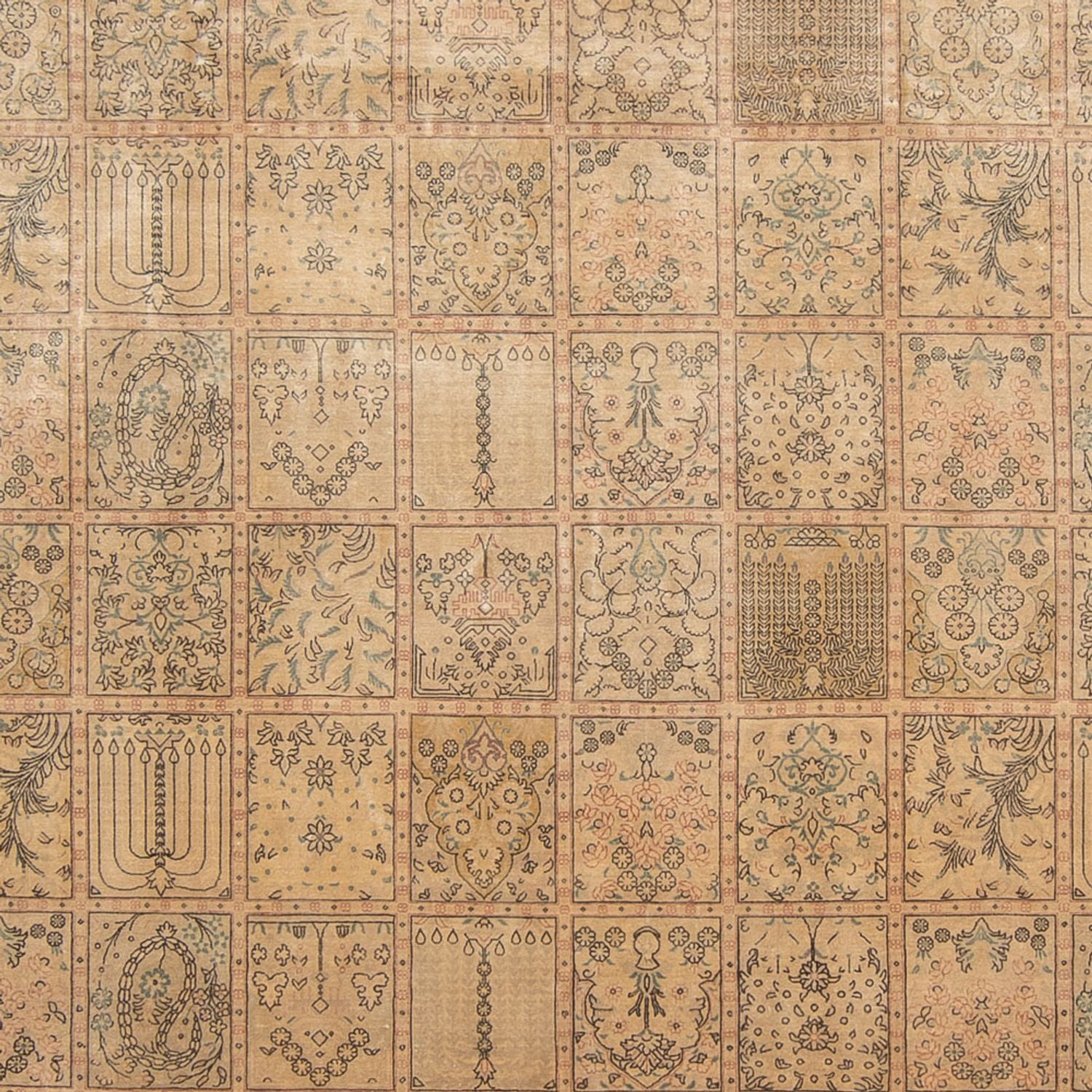 Tappeto di seta - Ghom seta - Premio - 294 x 191 cm - beige scuro