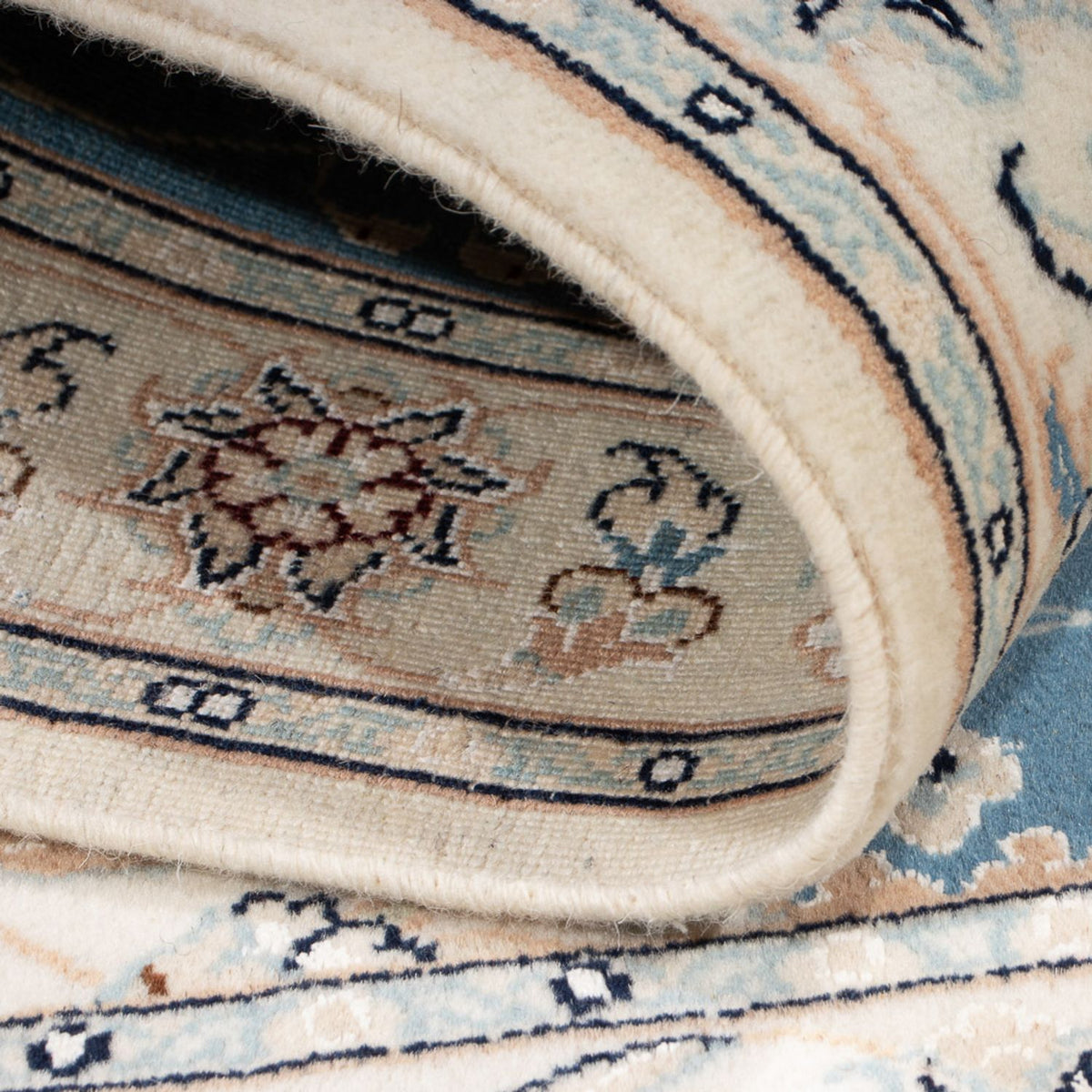 Tappeto Persero - Nain - Premio - 117 x 80 cm - blu chiaro