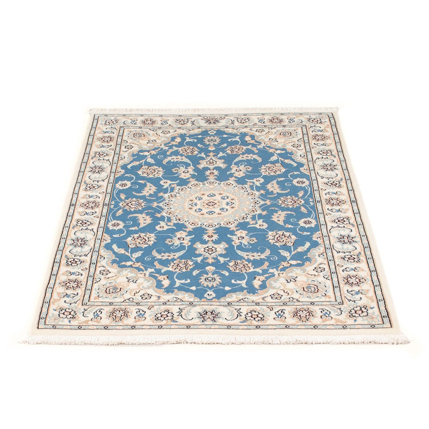Tappeto Persero - Nain - Premio - 117 x 80 cm - blu chiaro