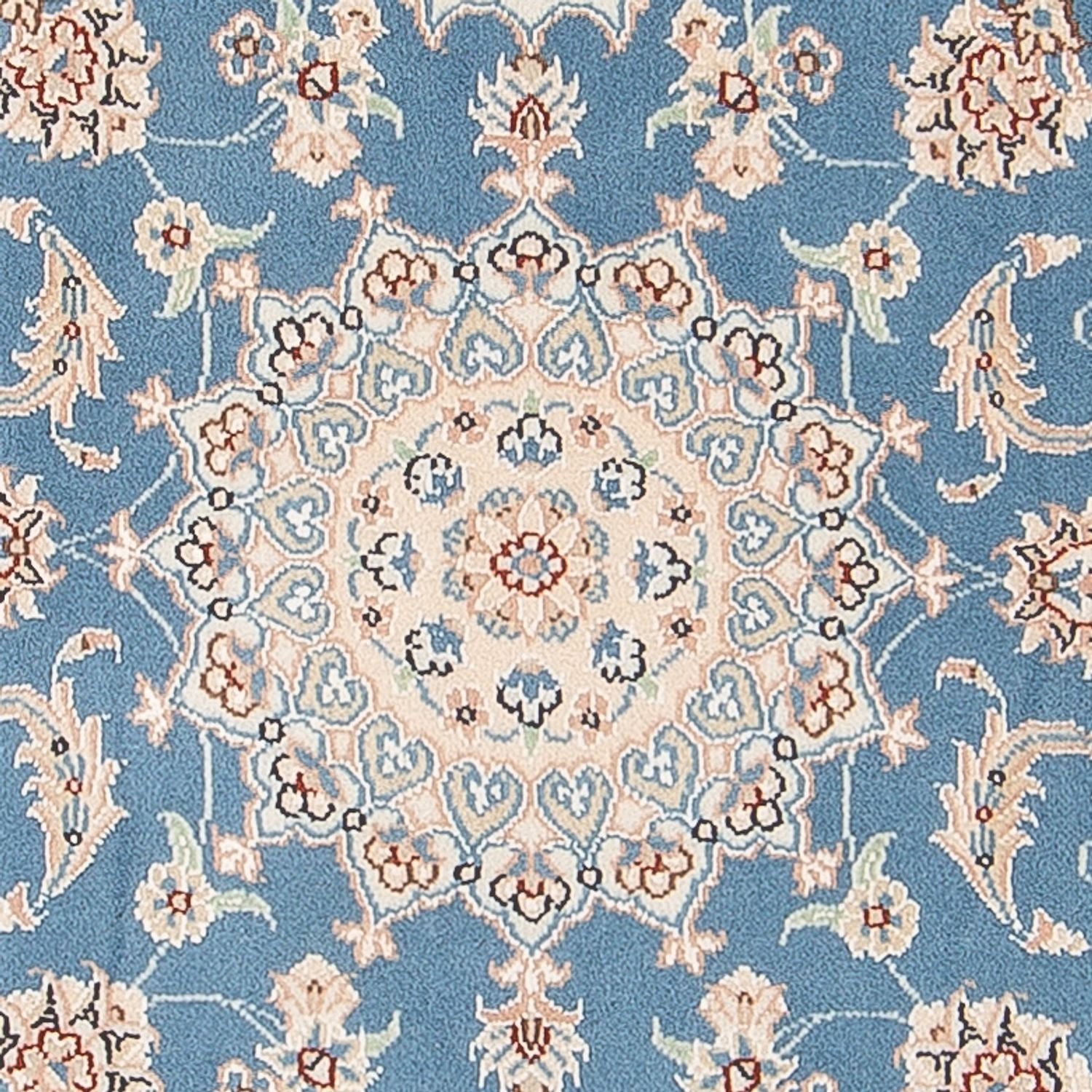Tappeto Persero - Nain - Premio - 122 x 81 cm - blu chiaro