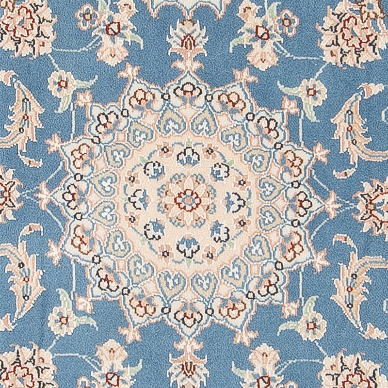 Tappeto Persero - Nain - Premio - 122 x 81 cm - blu chiaro