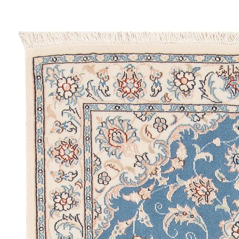 Tappeto Persero - Nain - Premio - 122 x 81 cm - blu chiaro