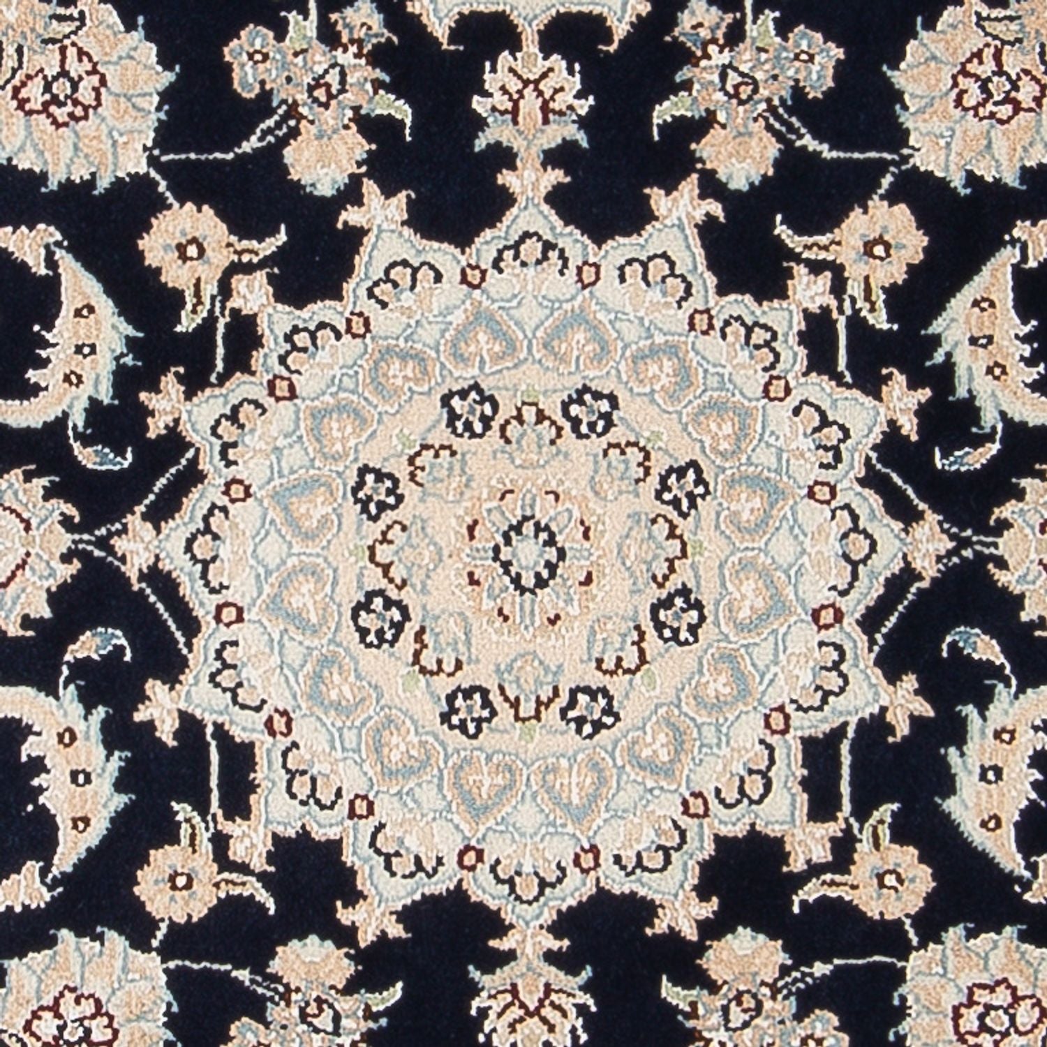 Tappeto Persero - Nain - Premio - 118 x 81 cm - blu scuro