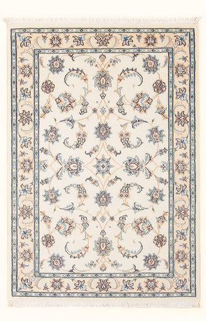 Tappeto Persero - Nain - Premio - 132 x 81 cm - crema