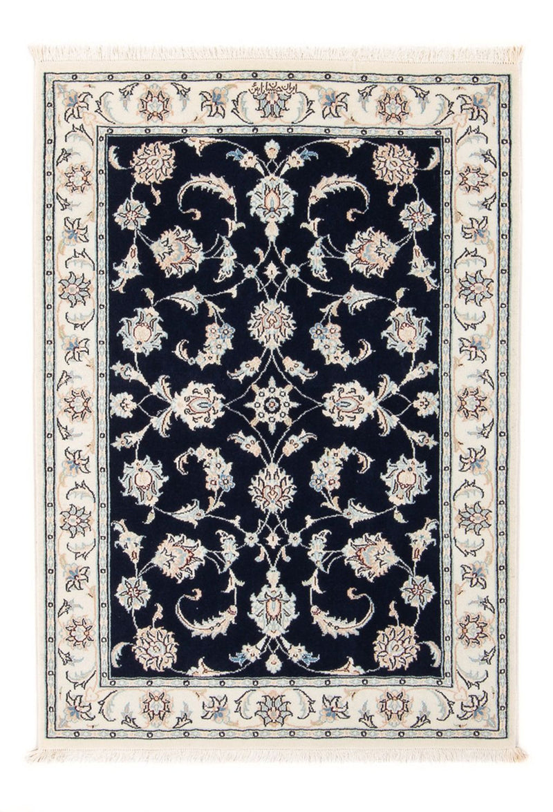 Tappeto Persero - Nain - Premio - 118 x 81 cm - blu scuro