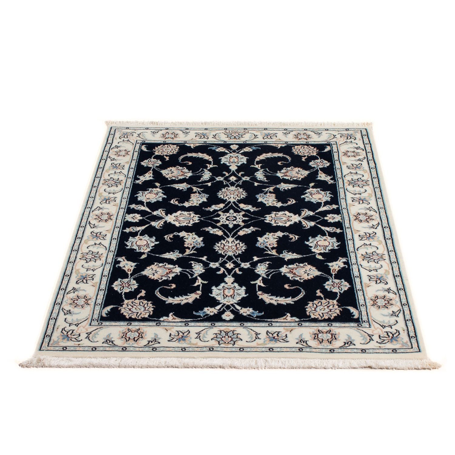 Tappeto Persero - Nain - Premio - 118 x 81 cm - blu scuro