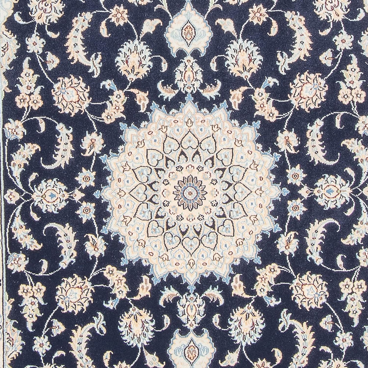 Tappeto Persero - Nain - Reale - 178 x 120 cm - blu scuro