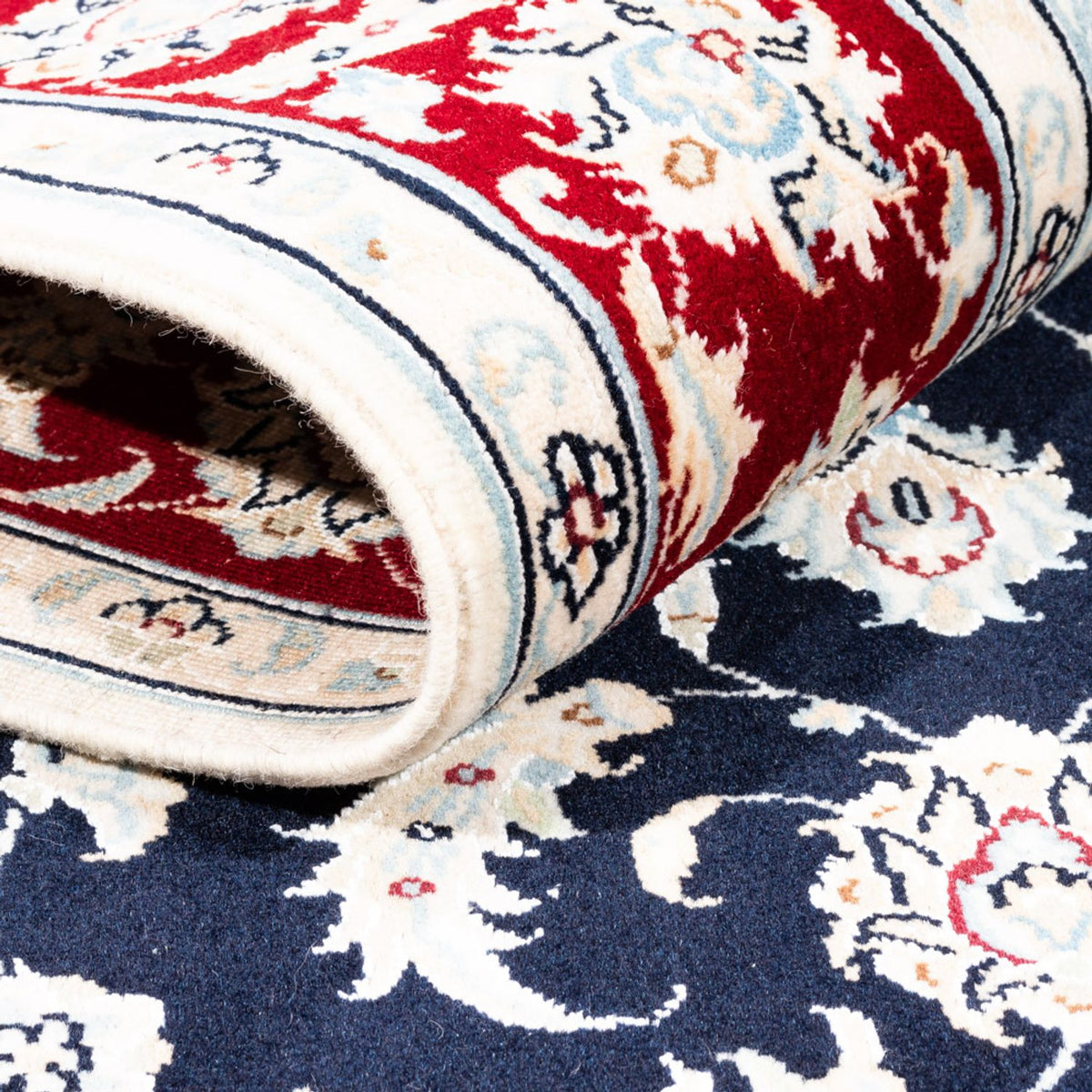 Tappeto Persero - Nain - Premio - 180 x 118 cm - blu scuro