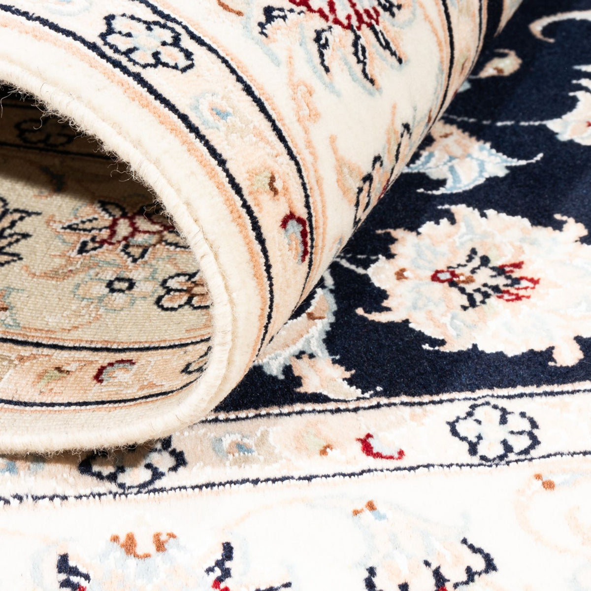 Tappeto Persero - Nain - Premio - 174 x 120 cm - blu scuro