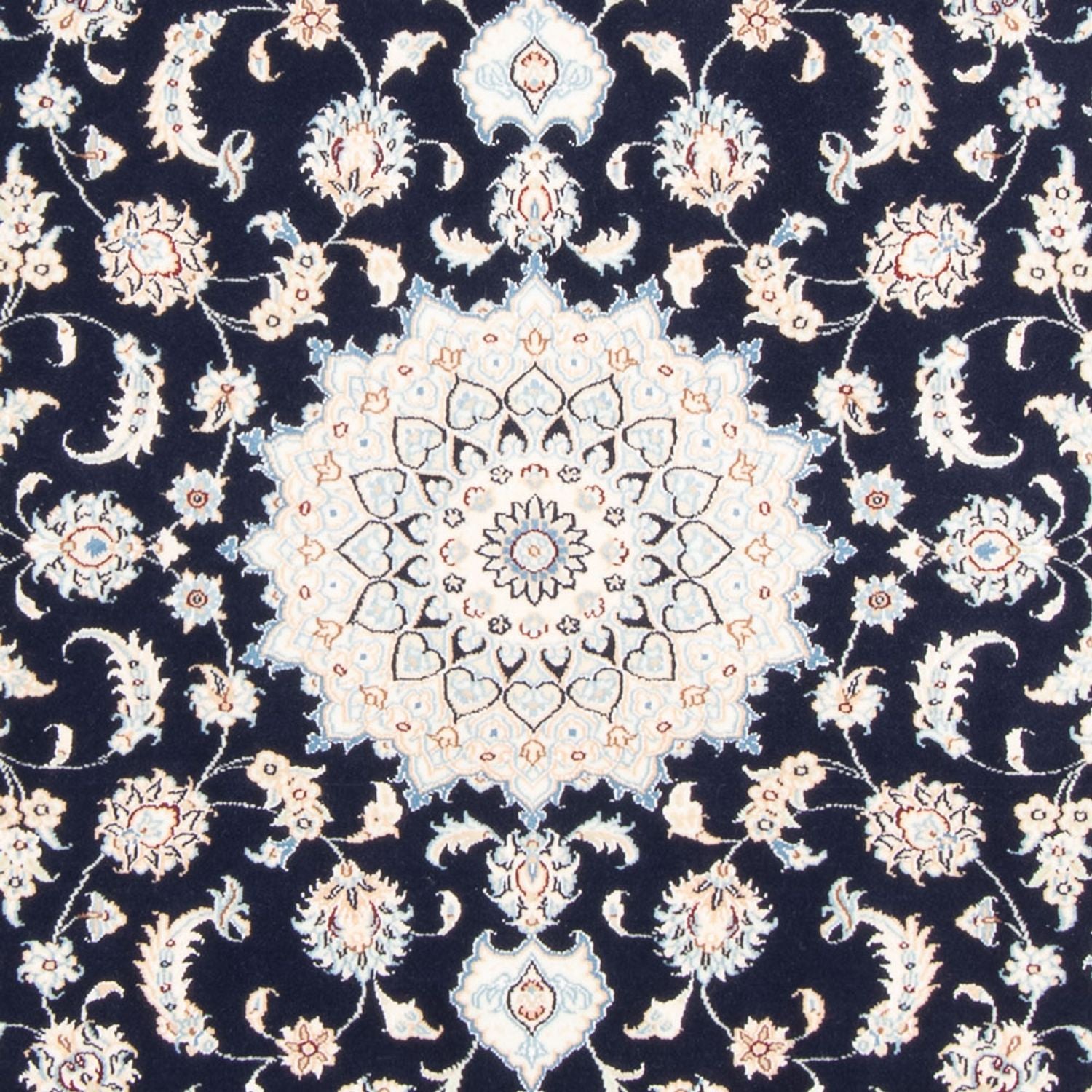Tappeto Persero - Nain - Reale - 165 x 120 cm - blu scuro