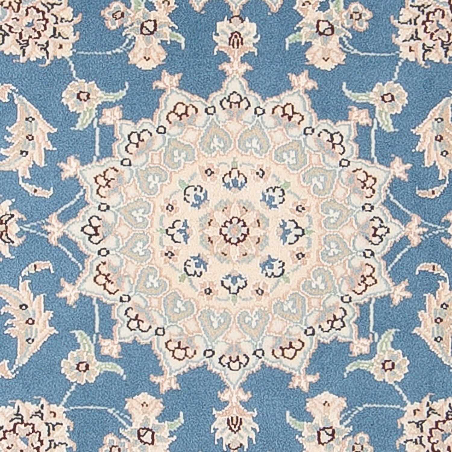 Tappeto Persero - Nain - Premio - 116 x 81 cm - blu chiaro