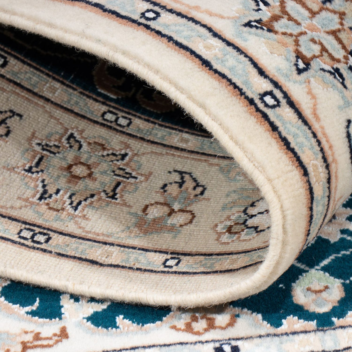 Tappeto Persero - Nain - Premio - 117 x 80 cm - verde scuro