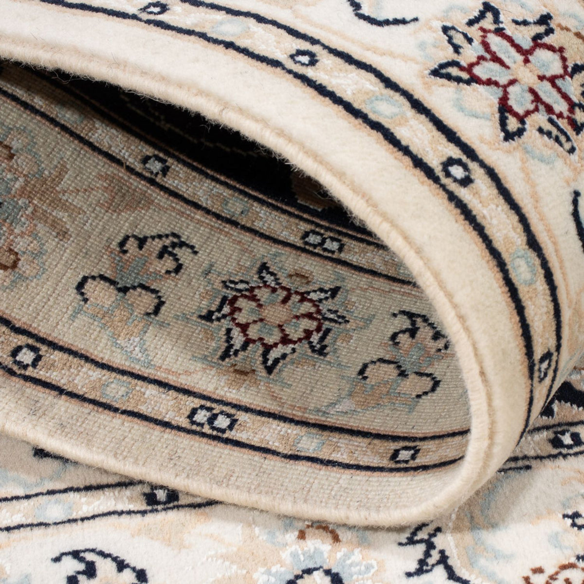 Tappeto Persero - Nain - Premio - 118 x 80 cm - blu scuro