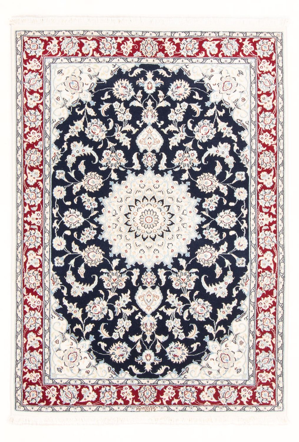Tappeto Persero - Nain - Reale - 151 x 105 cm - blu scuro