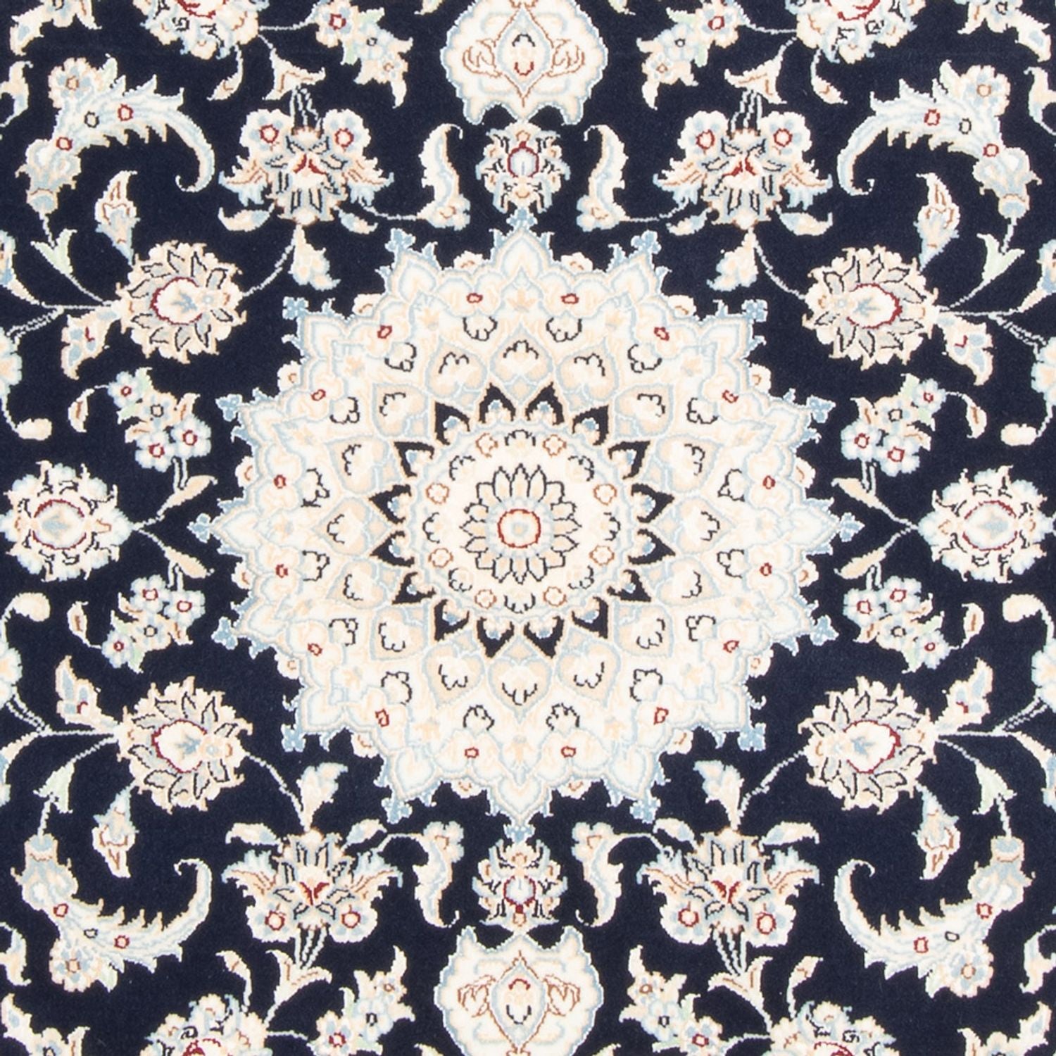Tappeto Persero - Nain - Reale - 151 x 105 cm - blu scuro