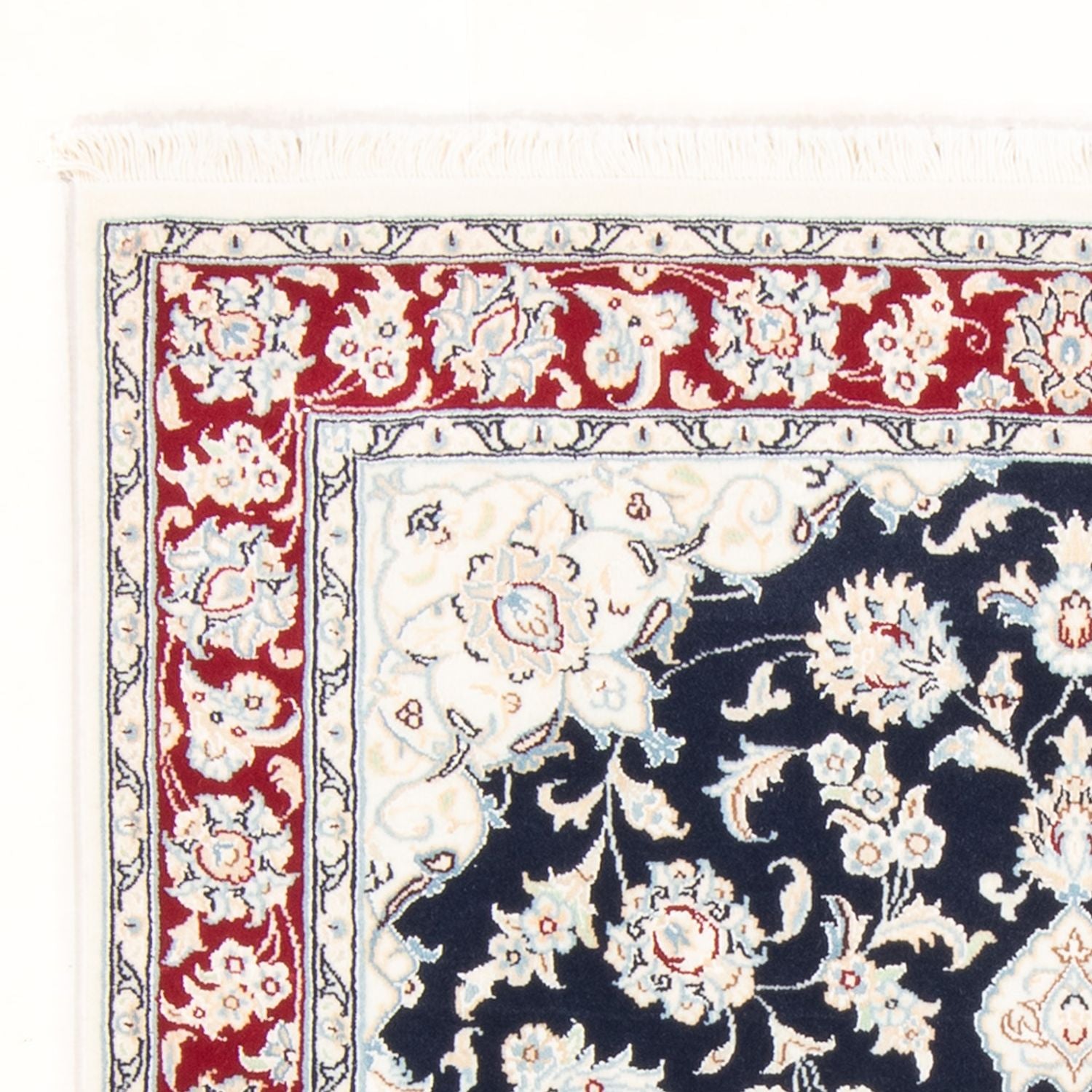 Tappeto Persero - Nain - Reale - 151 x 105 cm - blu scuro