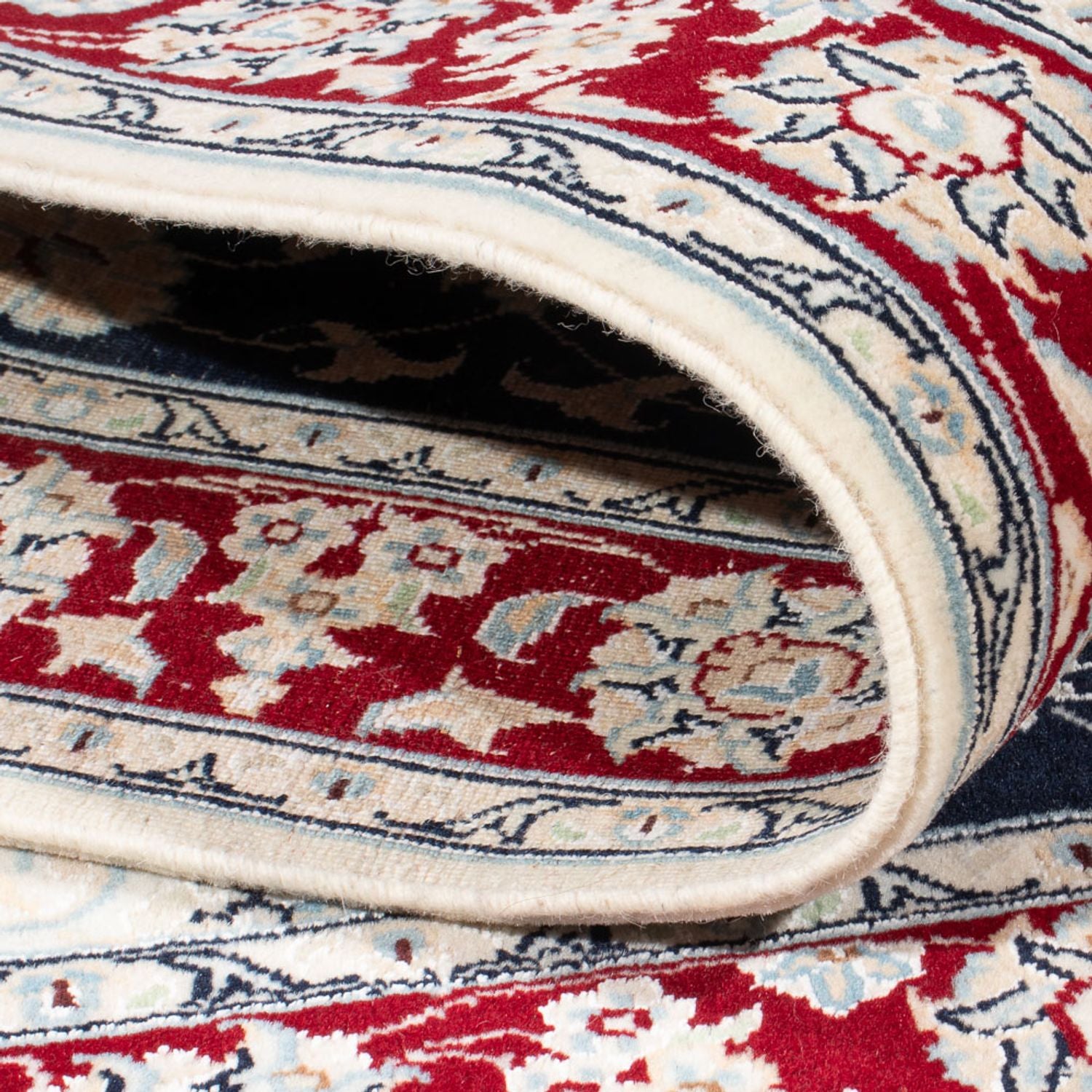 Tappeto Persero - Nain - Reale - 151 x 105 cm - blu scuro