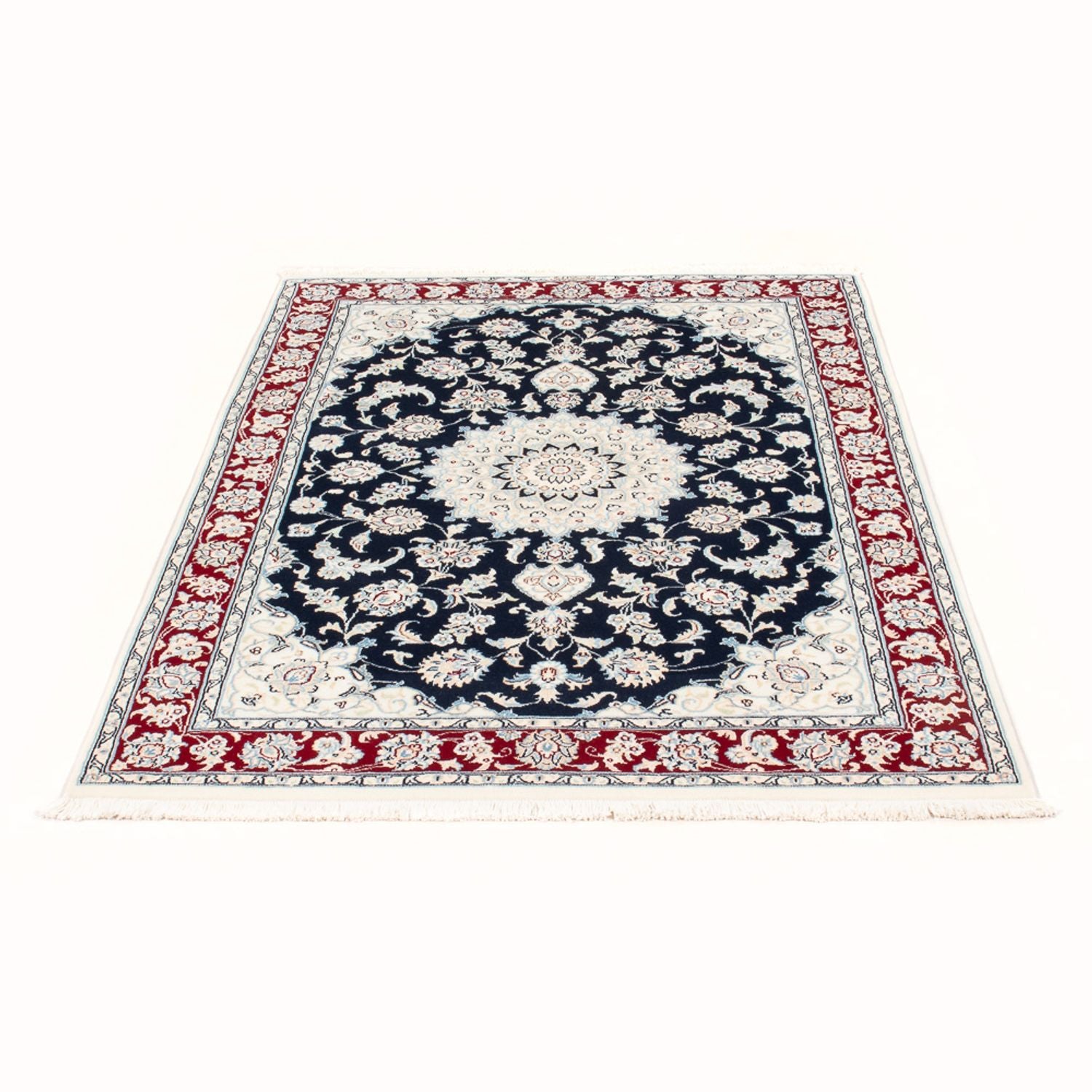 Tappeto Persero - Nain - Reale - 151 x 105 cm - blu scuro