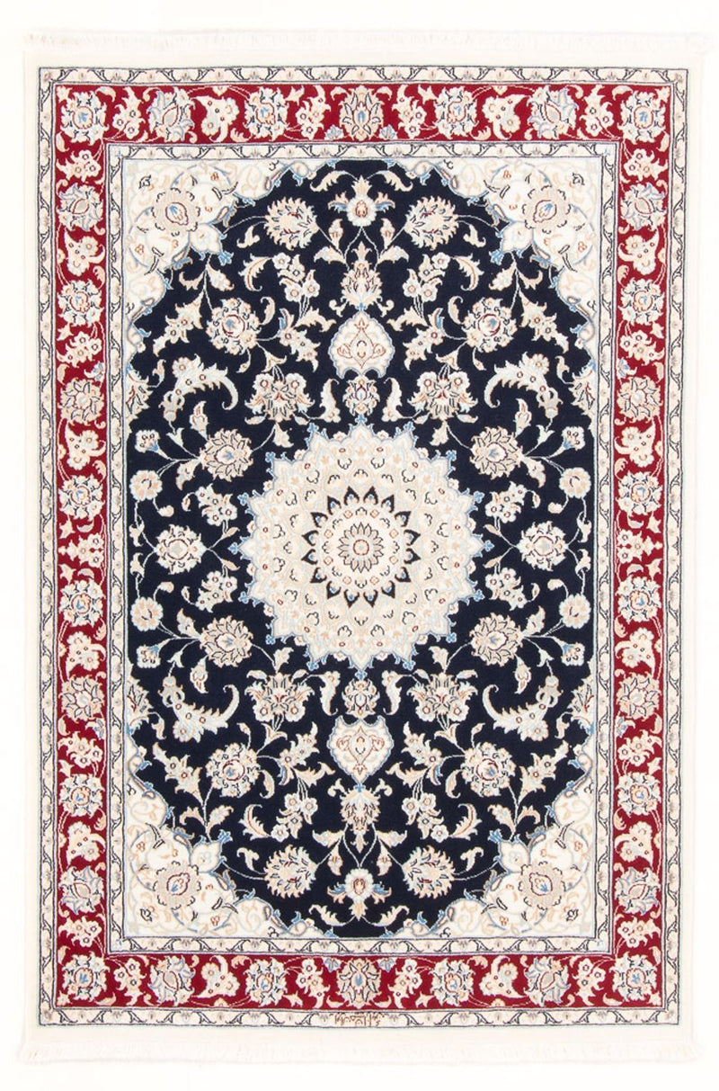 Tappeto Persero - Nain - Reale - 158 x 108 cm - blu scuro