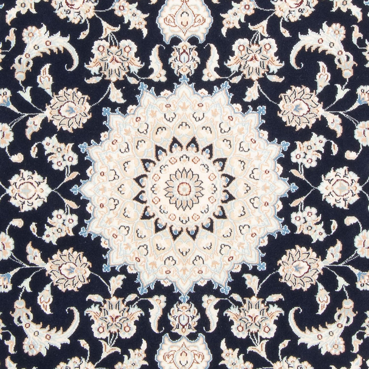 Tappeto Persero - Nain - Reale - 158 x 108 cm - blu scuro