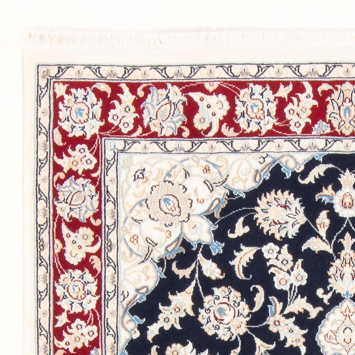 Tappeto Persero - Nain - Reale - 158 x 108 cm - blu scuro