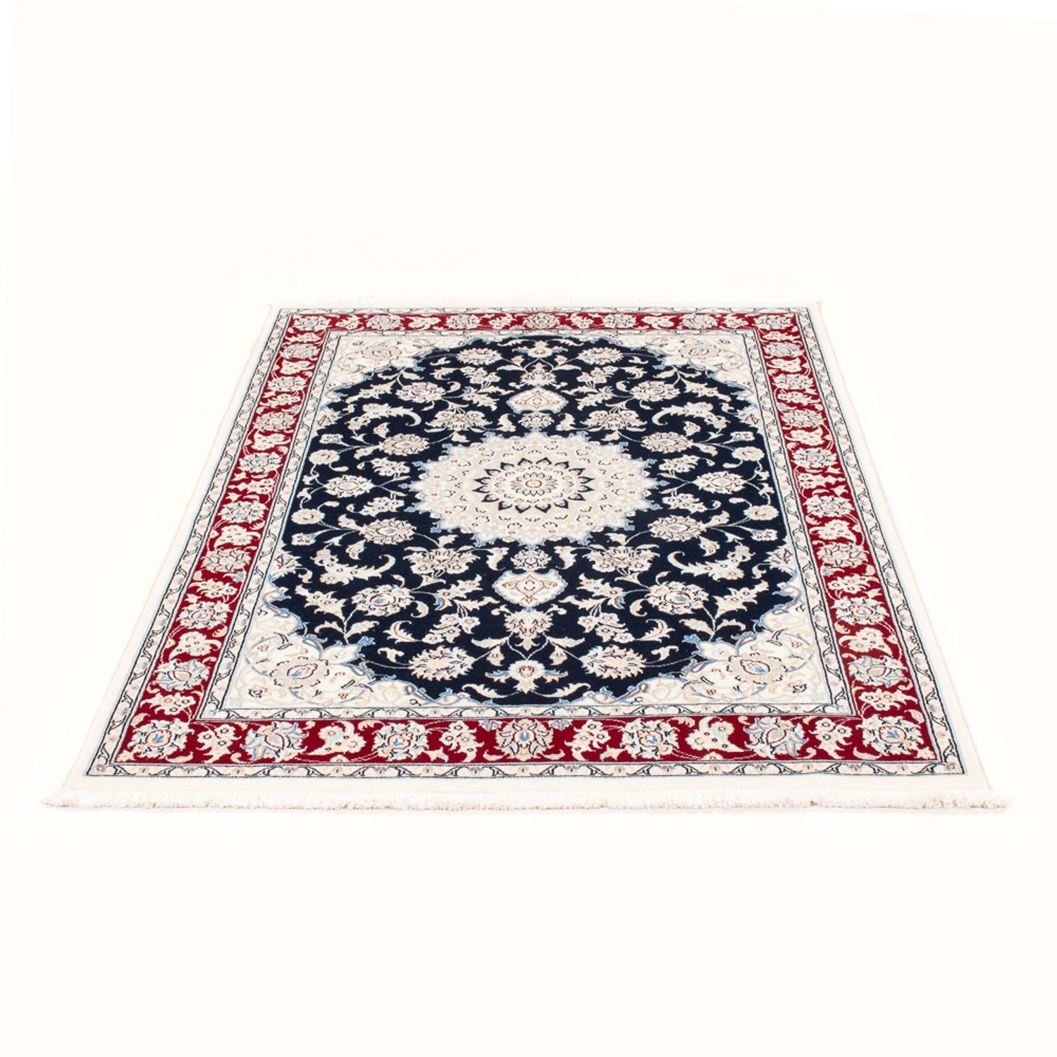 Tappeto Persero - Nain - Reale - 158 x 108 cm - blu scuro