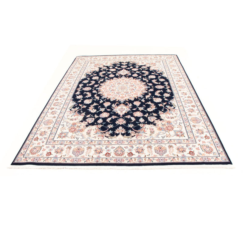 Tappeto Persero - Tabriz - Reale - 245 x 167 cm - blu scuro