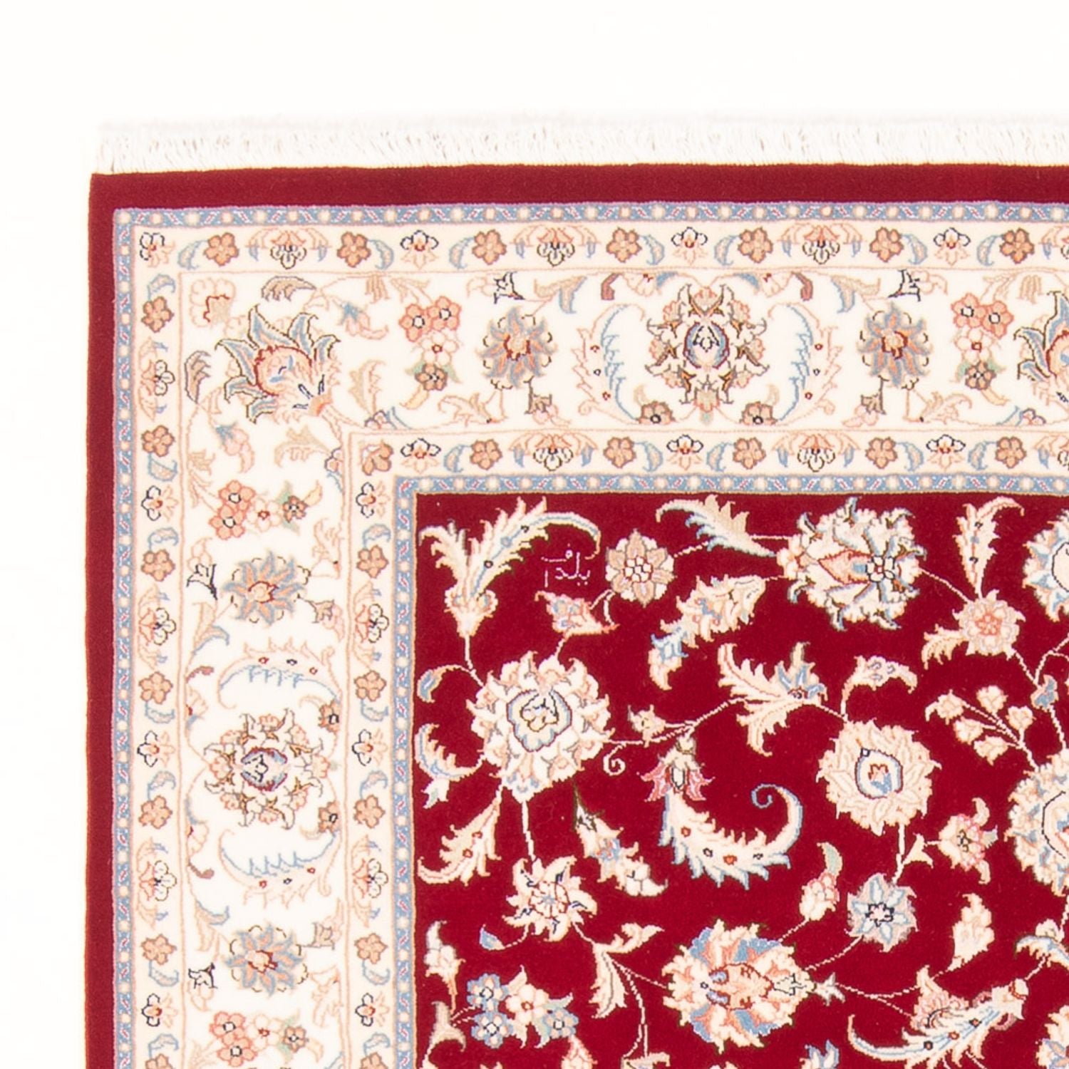 Tappeto Persero - Tabriz - Reale - 202 x 148 cm - rosso