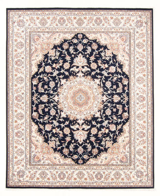 Tappeto Persero - Tabriz - Reale - 250 x 200 cm - blu scuro