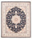 Tappeto Persero - Tabriz - Reale - 250 x 200 cm - blu scuro