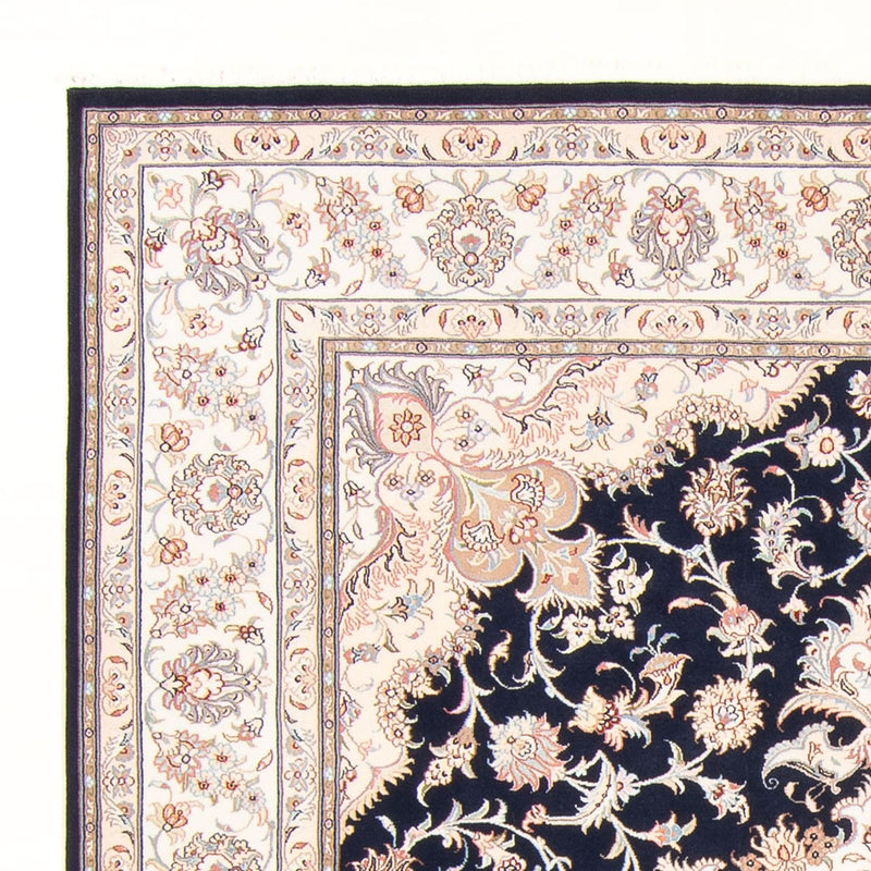 Tappeto Persero - Tabriz - Reale - 250 x 200 cm - blu scuro